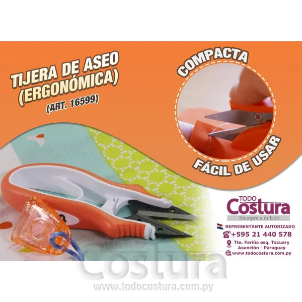 TIJERA DE ASEO (ERGONOMICA)